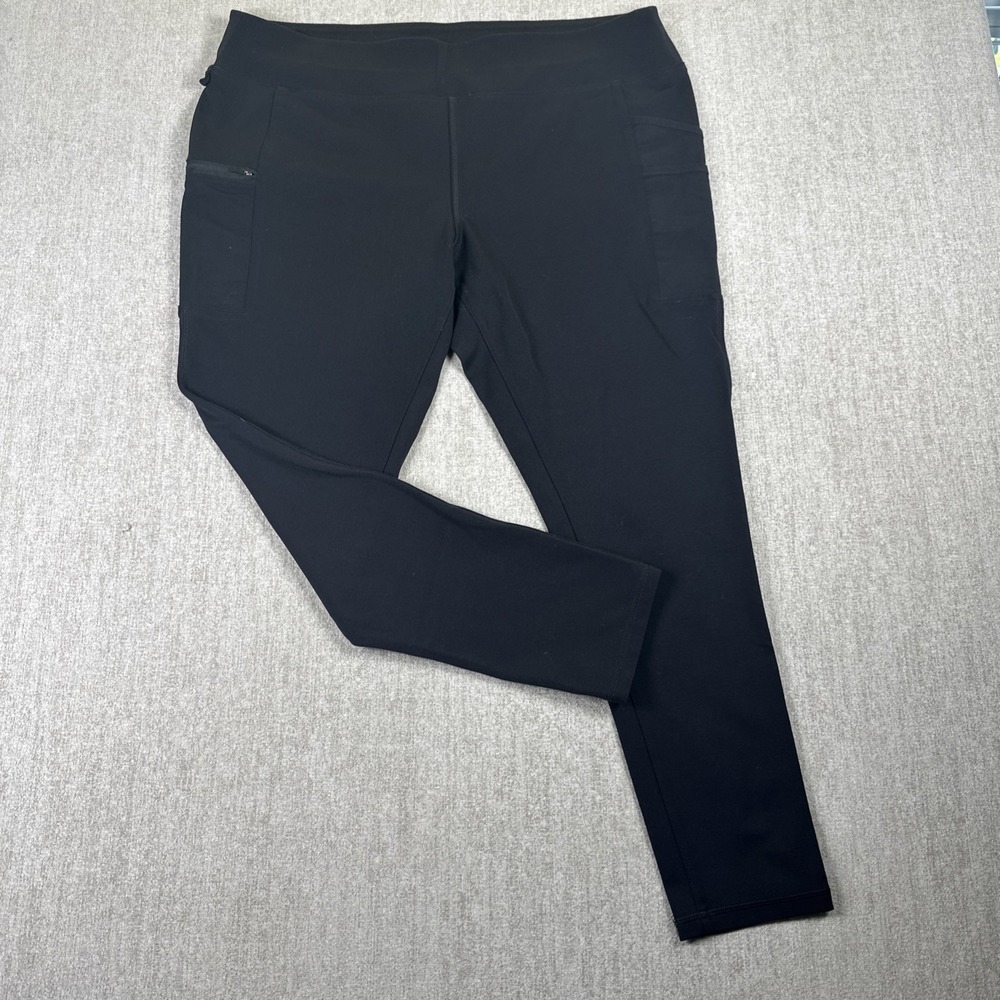 Carhartt‎ pants Womens XL Black Performance stretch tapered leg
